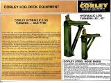 Corley Log Turner Mechanism, Model 30A Hydraulic Log Turner Mechanism